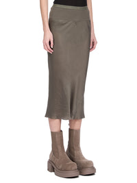 KNEE BIAS SKIRT