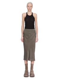KNEE BIAS SKIRT