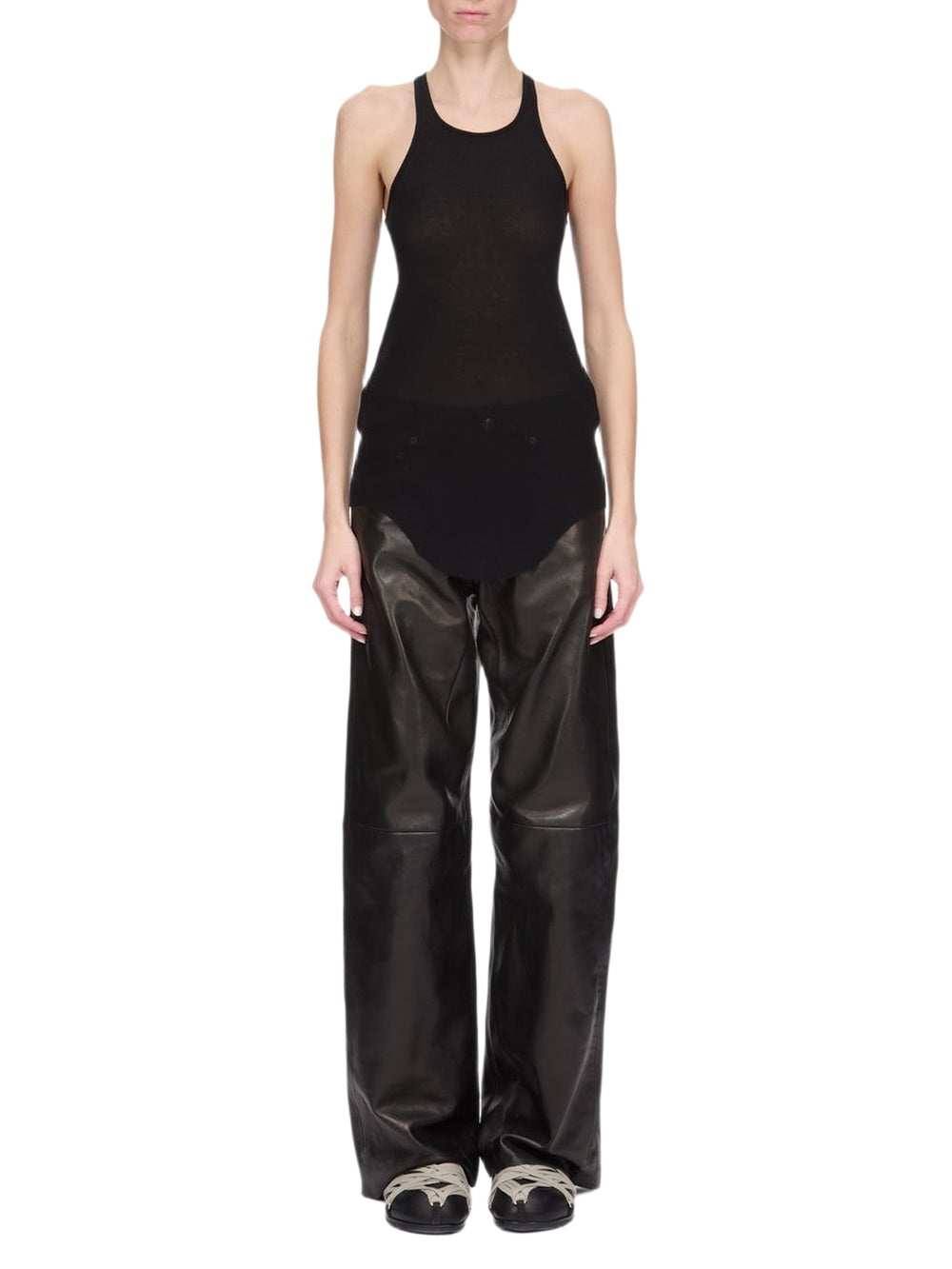 Jean Geth en cuir - Black