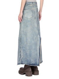 LONG SLIVERED SKIRT