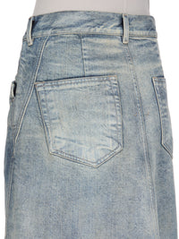 LONG SLIVERED SKIRT
