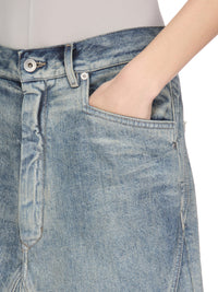 LONG SLIVERED SKIRT