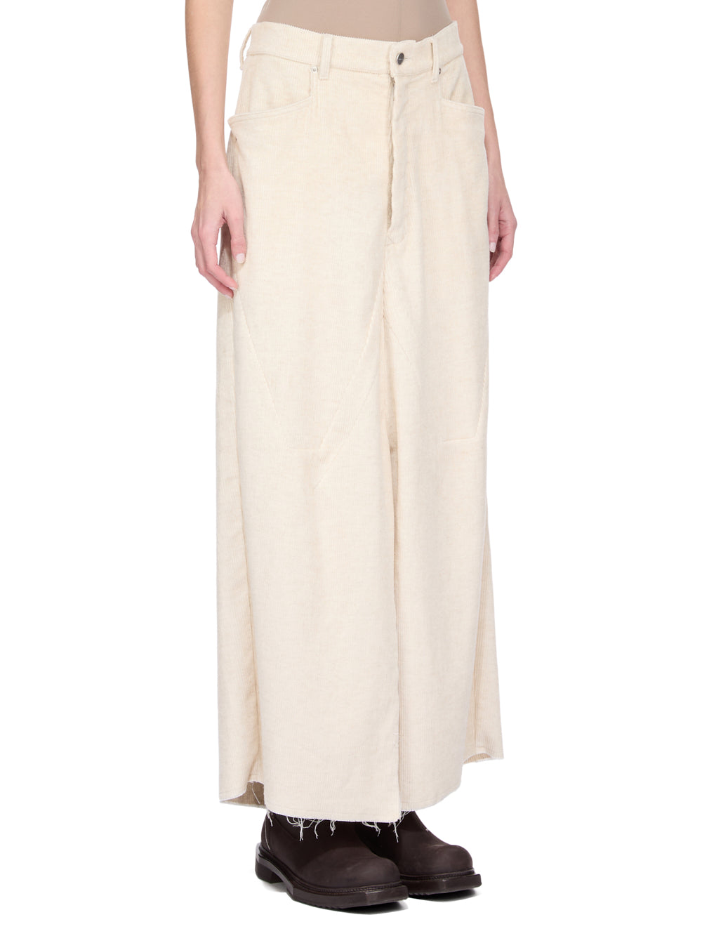 LONG SLIVERED SKIRT