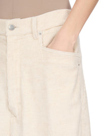 LONG SLIVERED SKIRT