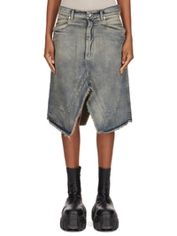 SLIVERED SKIRT