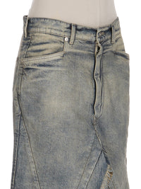 SLIVERED SKIRT