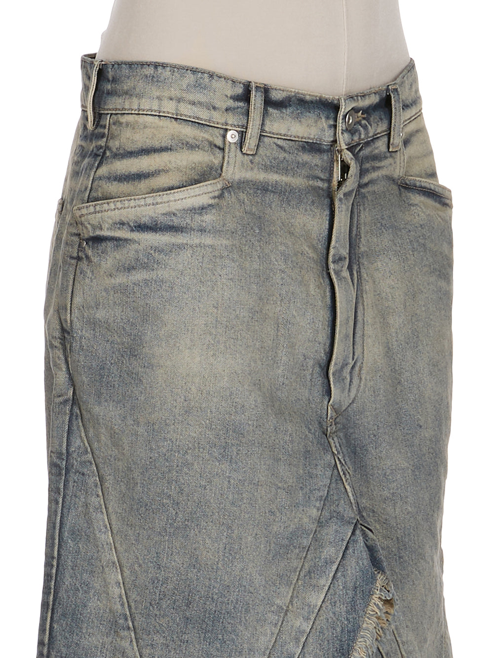 SLIVERED SKIRT