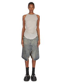 SLIVERED SKIRT