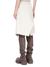 SLIVERED SKIRT