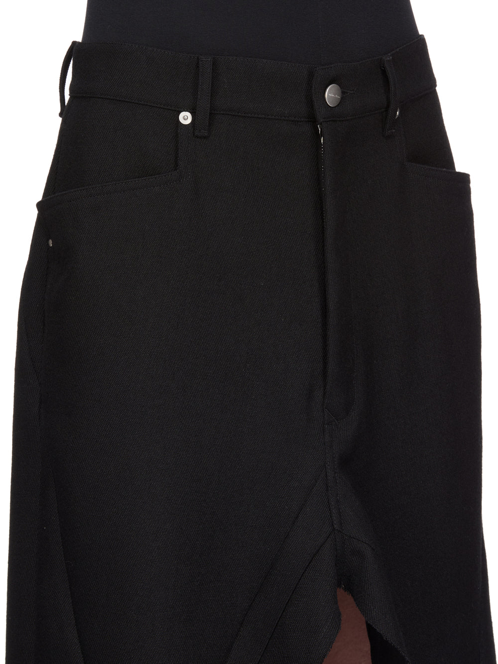 SLIVERED SKIRT