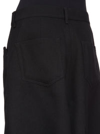 SLIVERED SKIRT
