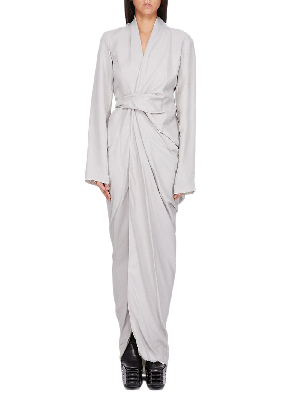 Robe longue portefeuille - Pearl