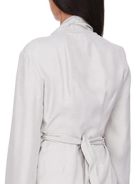 LONG WRAP GOWN