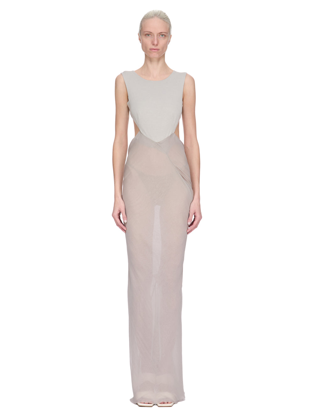 OPEN BACK GOWN