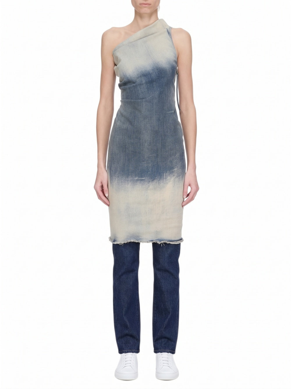 Athena denim dress - Hustler Degrade