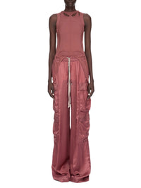 Top Slashed sans manches en laine - Rosewood