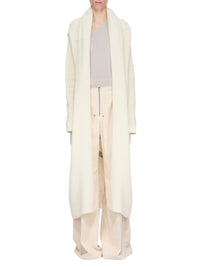Long wool jacket - Milk