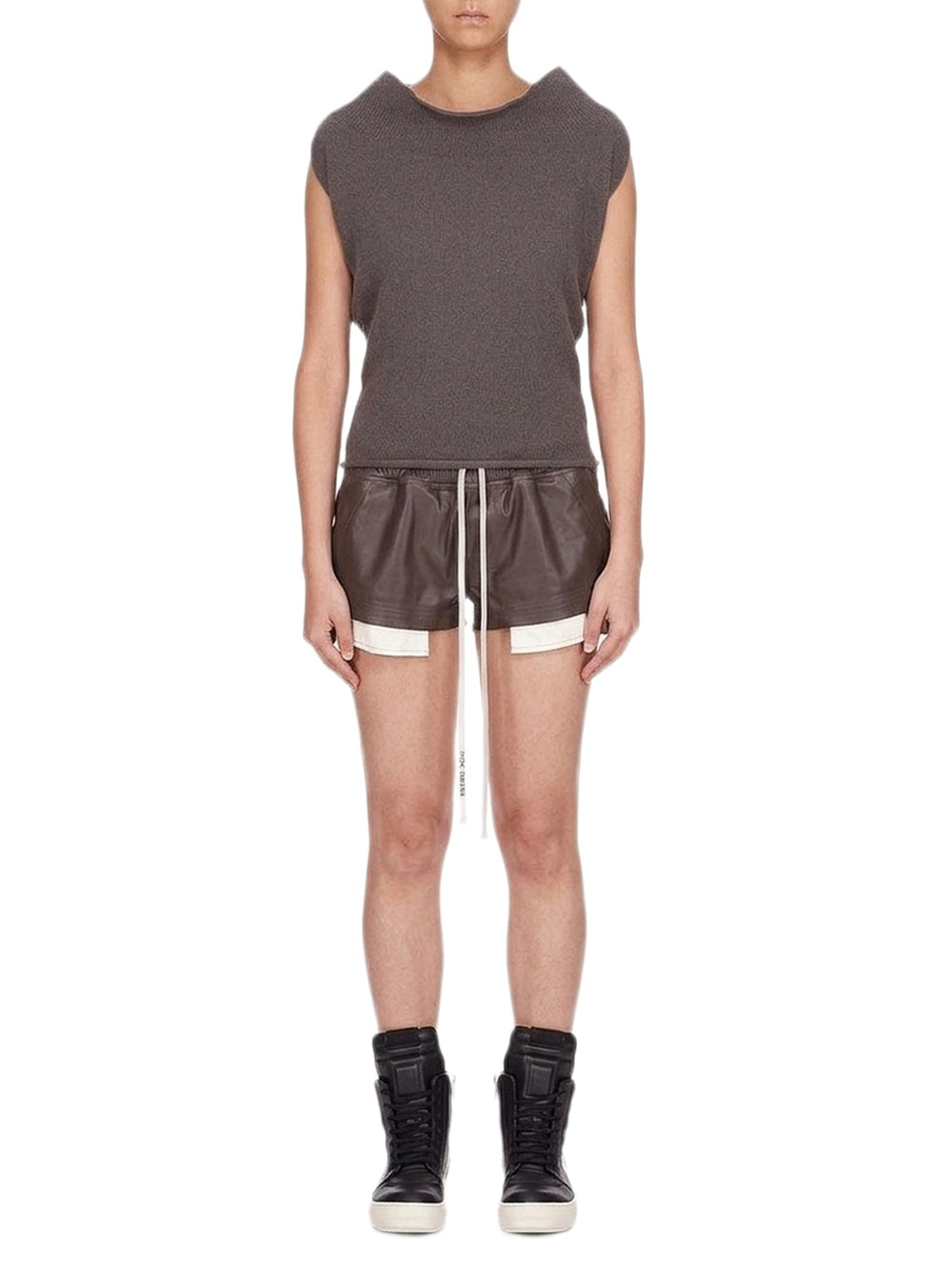 Top SL Shroud en cachemire - Dark Dust