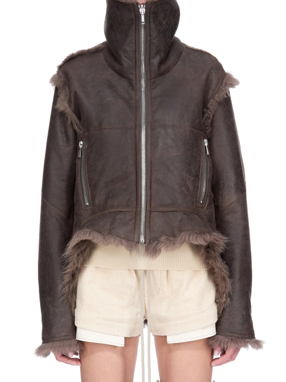 Exploder sheepskin jacket - Dark Dust