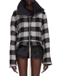 Exploder wool jacket - Black Plaid