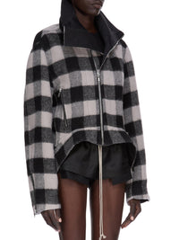 Exploder wool jacket - Black Plaid