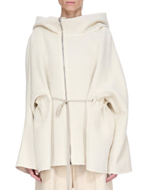 Hooded jacket with zip fastening - Milk & Pearl