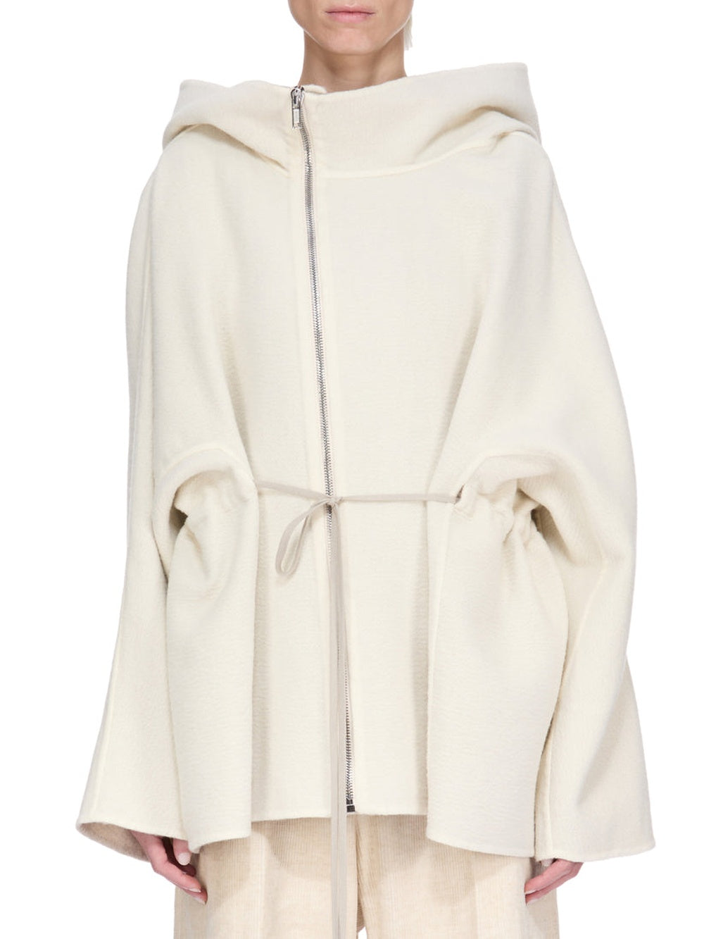 Hooded jacket with zip fastening - Milk & Pearl