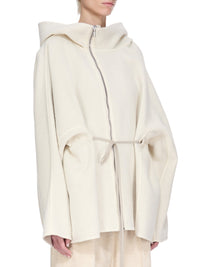 Hooded jacket with zip fastening - Milk & Pearl