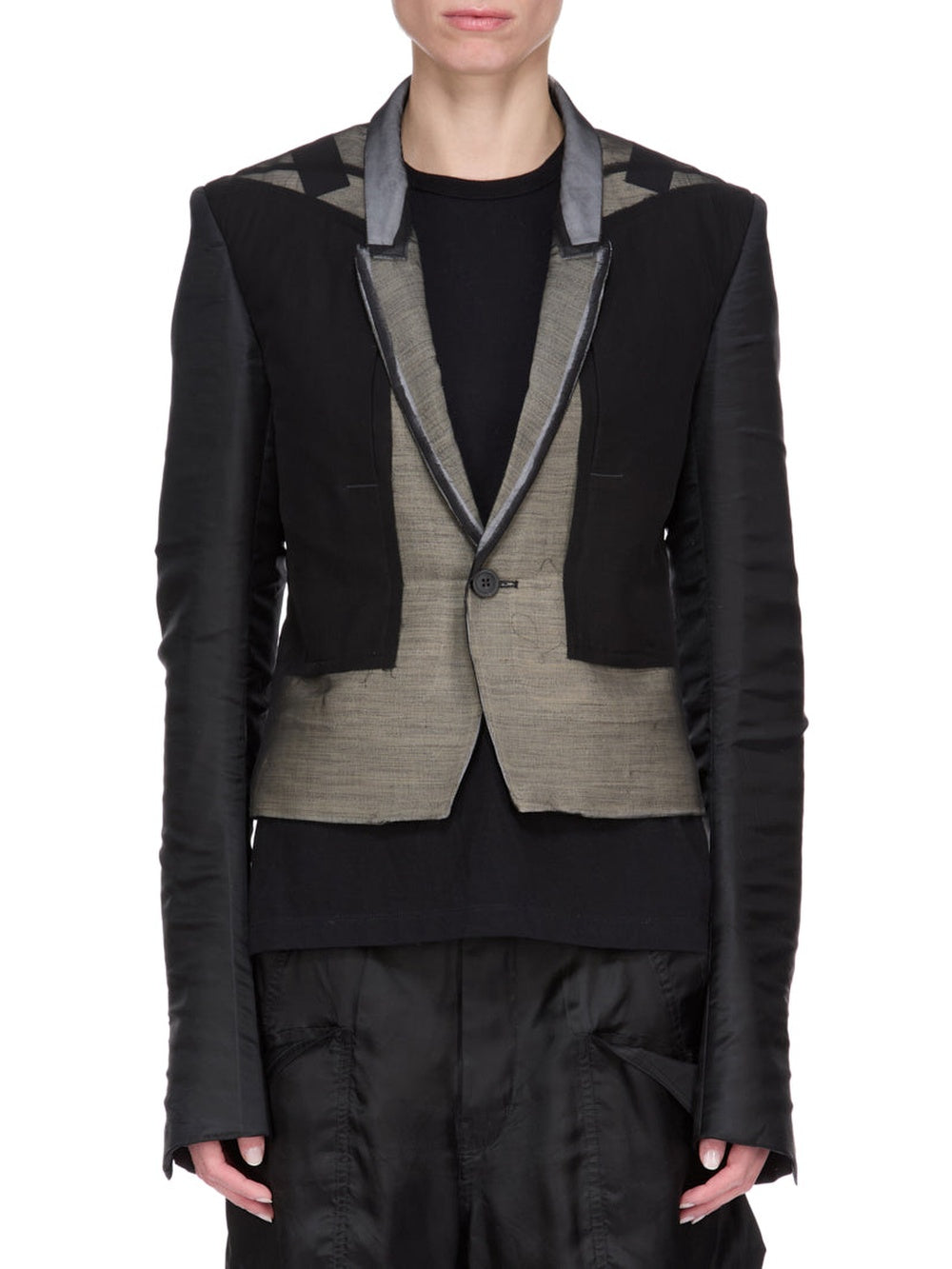 Alice silk jacket - Black