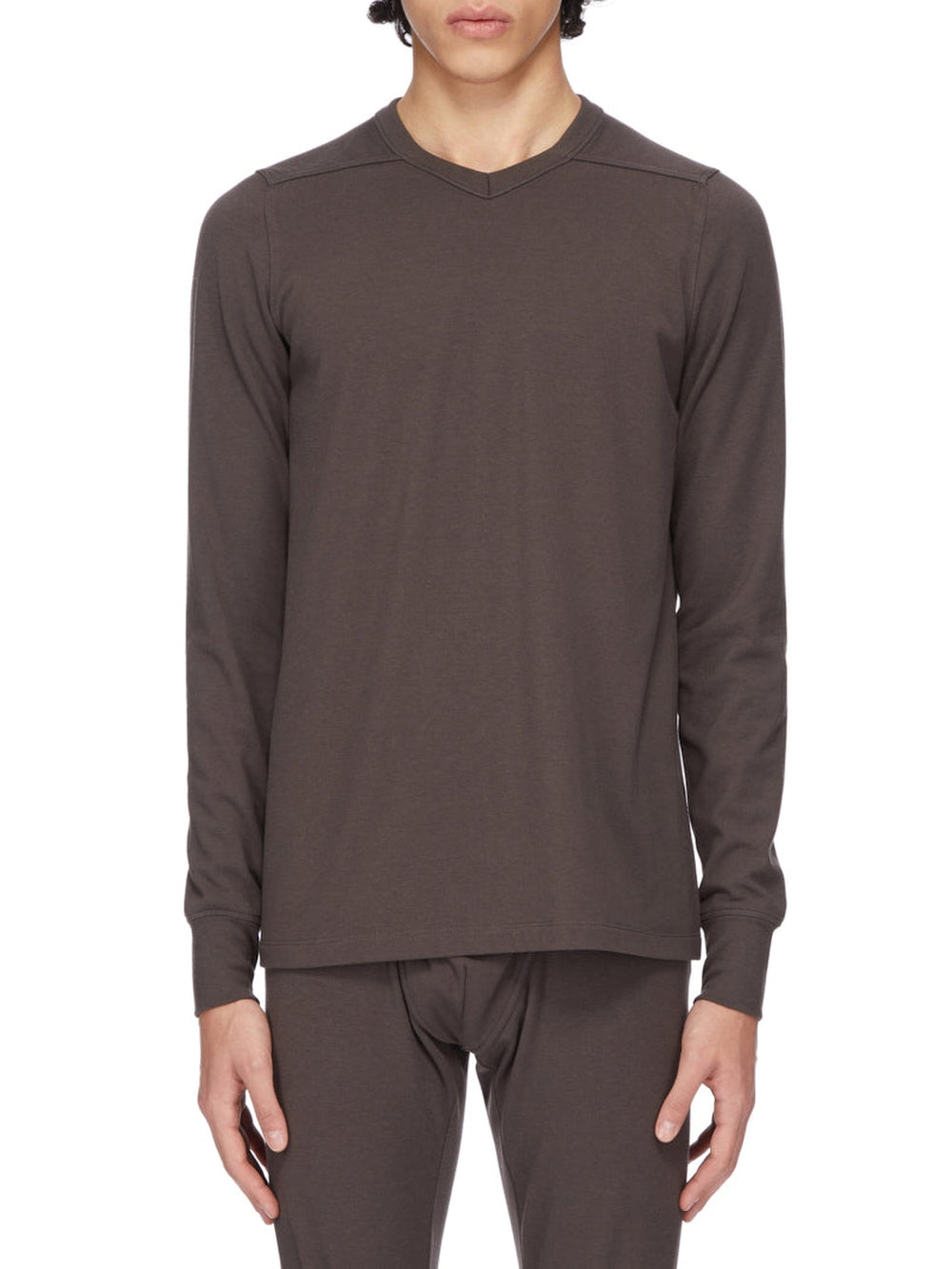 Thermal knitted T-shirt - Dark Dust