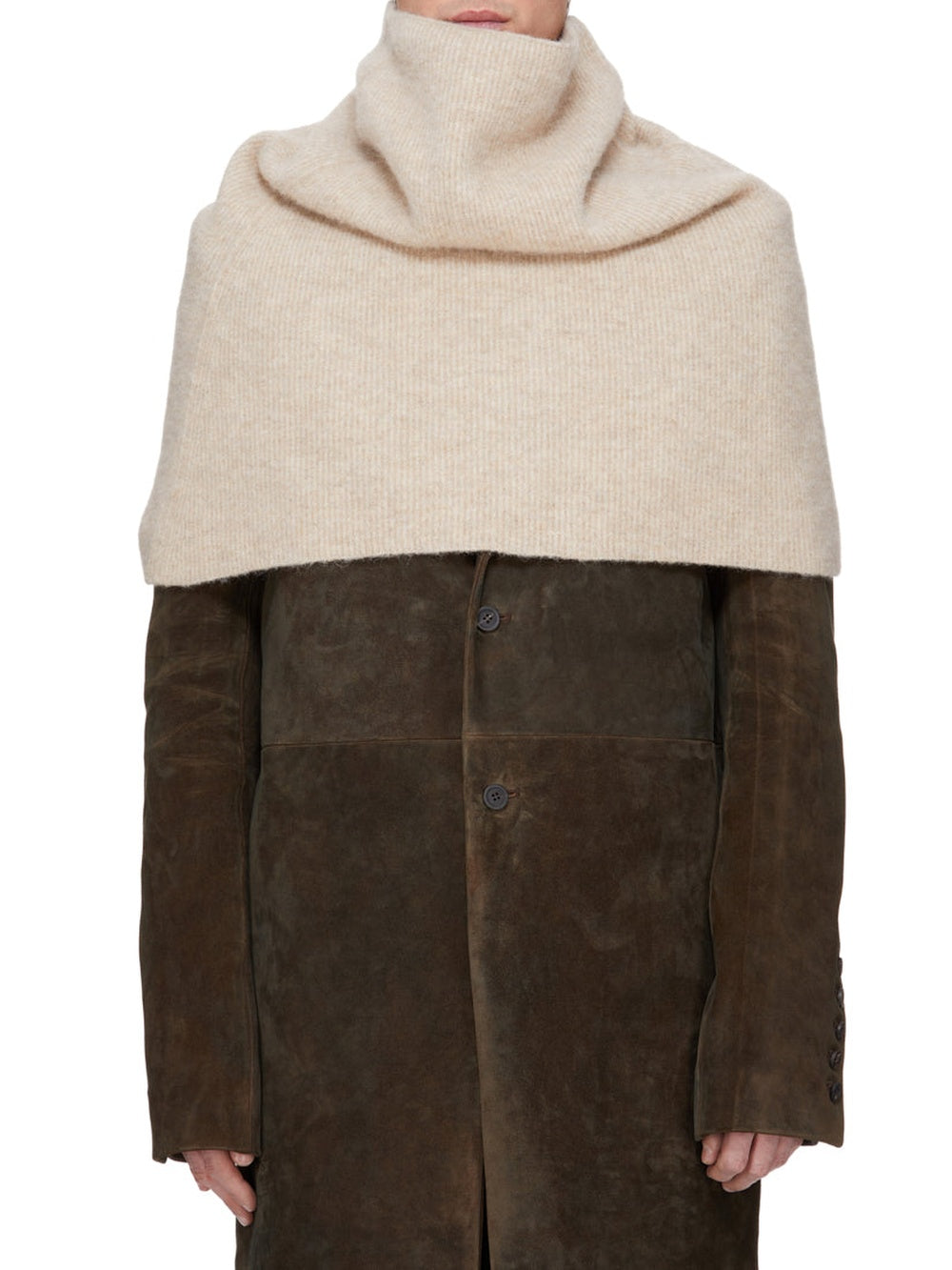 Wool cowl scarf - Dna Dust