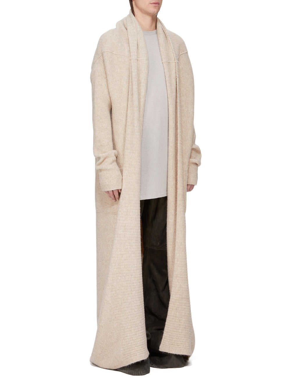 Long wool cardigan - Dna Dust