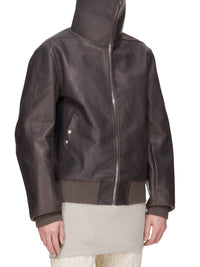 Bomber Blixa Dracucollar en cuir - Dark Dust