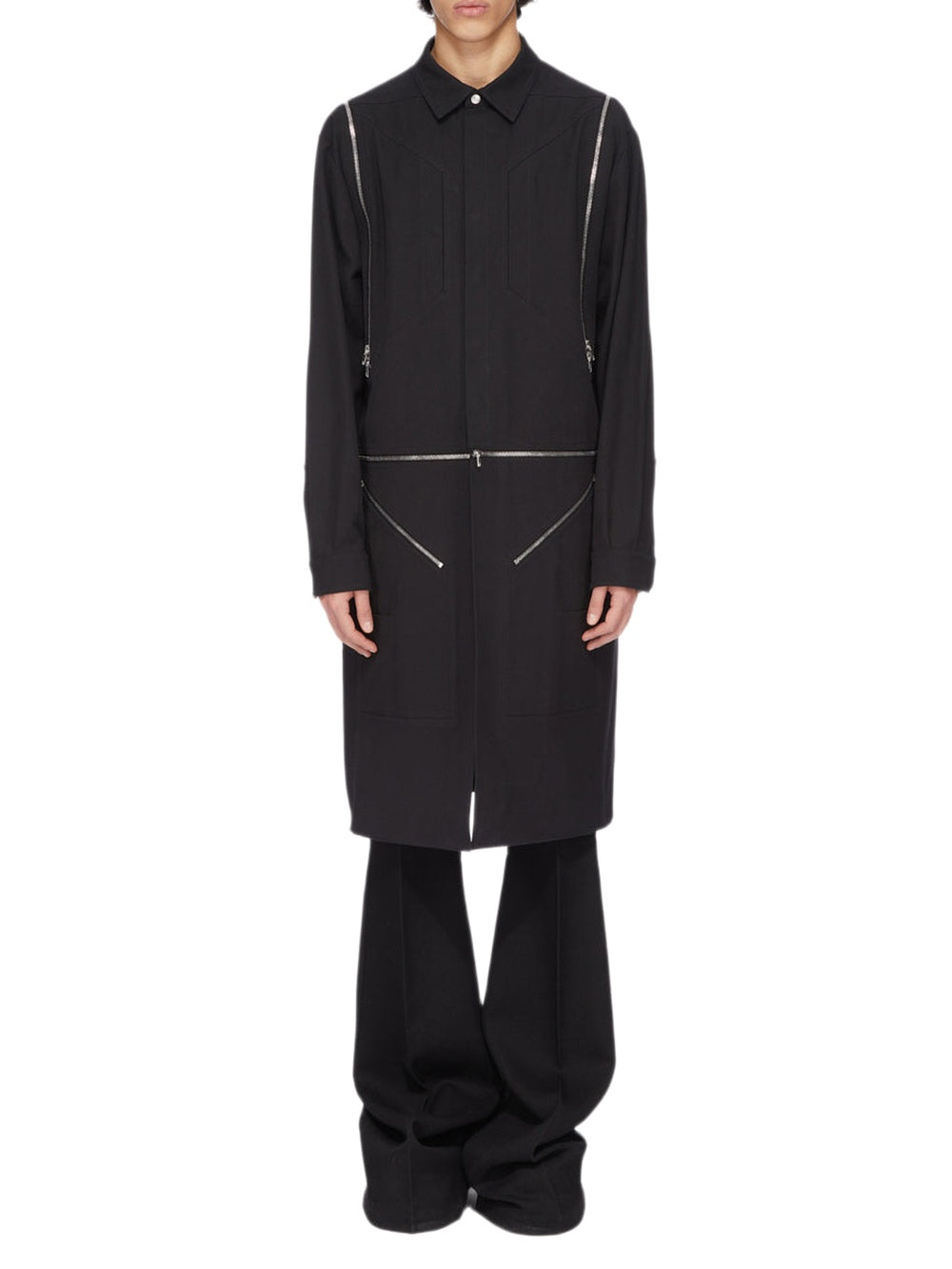 Surchemise longue Heizer - Black
