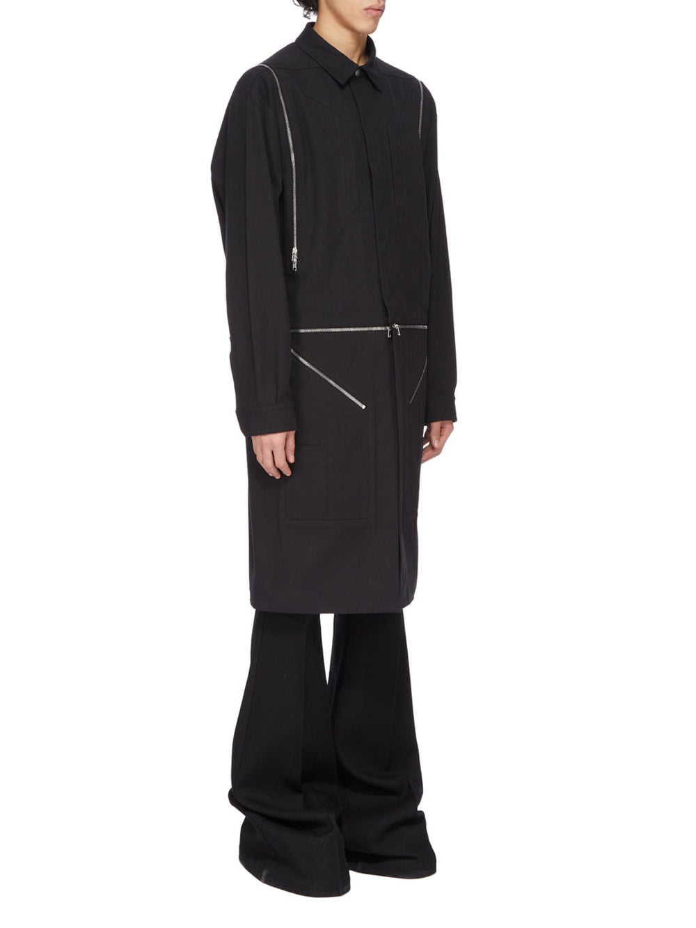 Surchemise longue Heizer - Black