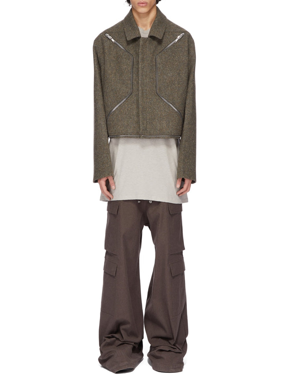 Blixa Jumbo wool coat - Bosco