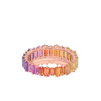 PrixTroca:1645€_VentesTroca:0_QtyTroca:1_ST:0%_Bague Rainbow en Or rose 18K sertie de diamants - Rose
