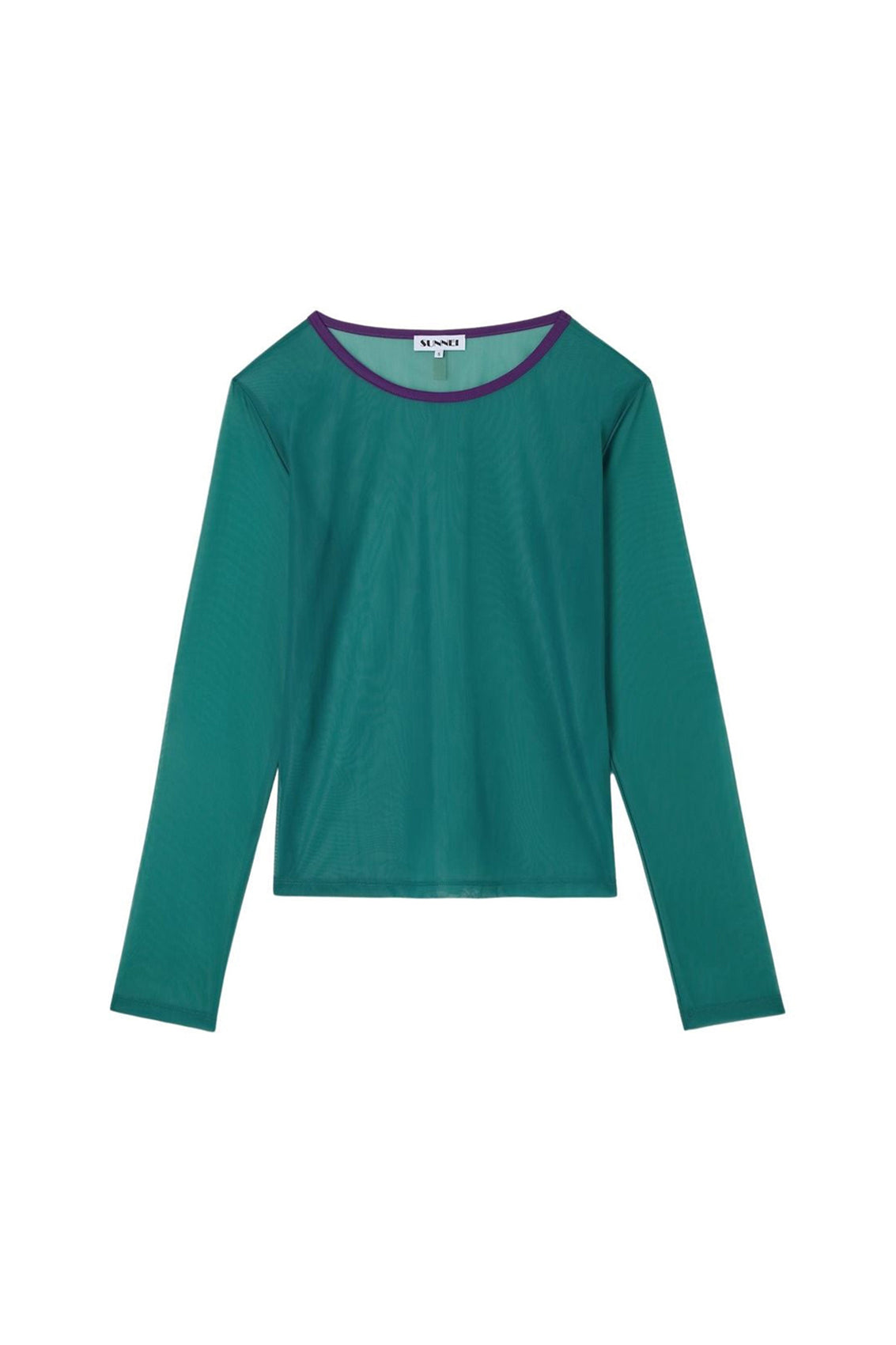 Transparency T-Shirt - Emerald Green