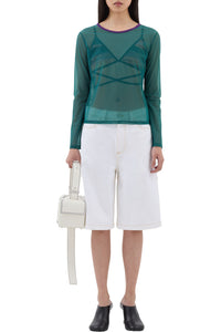 Transparency T-Shirt - Emerald Green