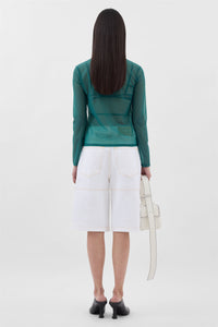 Transparency T-Shirt - Emerald Green