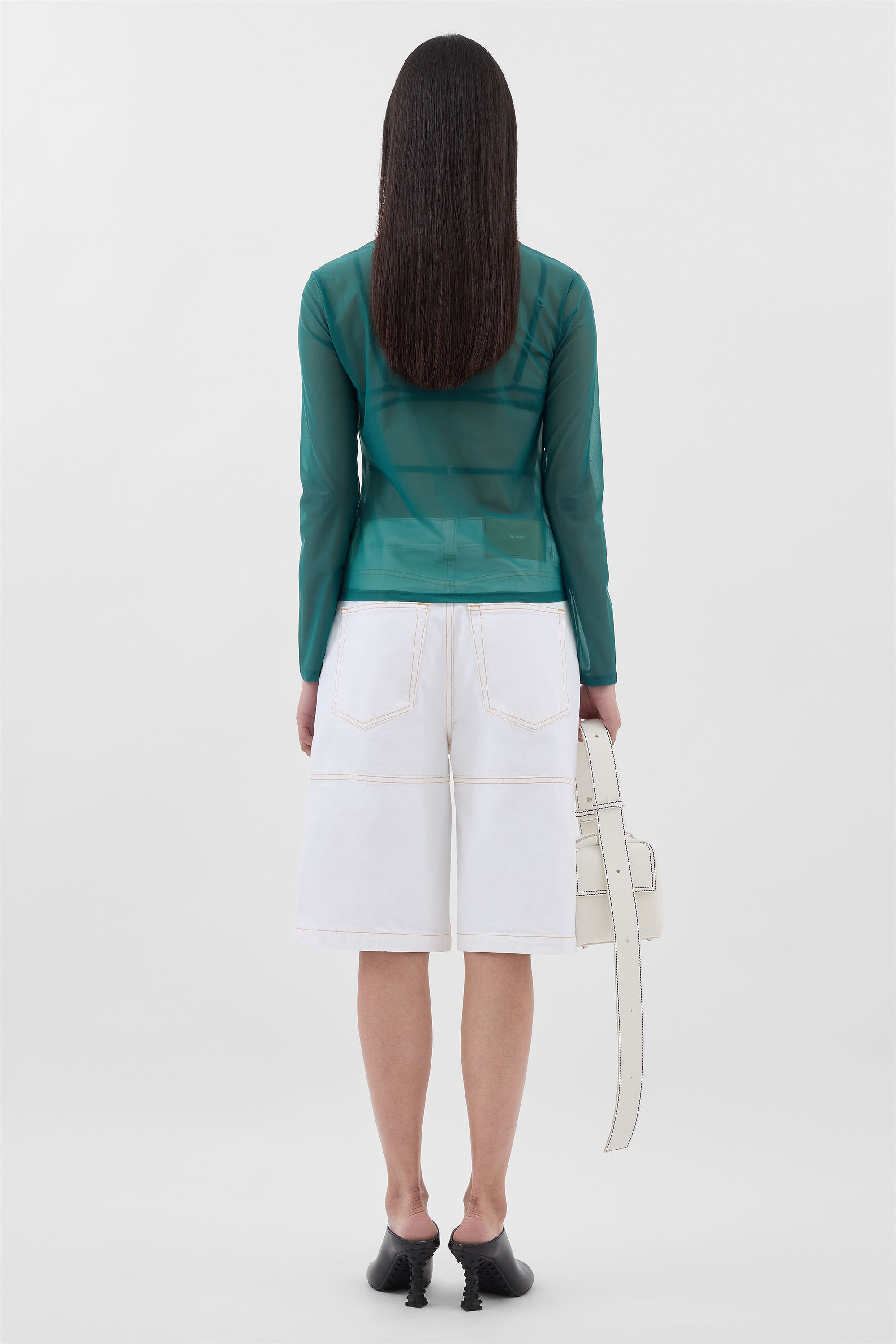 Transparency T-Shirt - Emerald Green