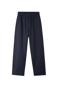 Trousers with elastic waistband - Dark Blue