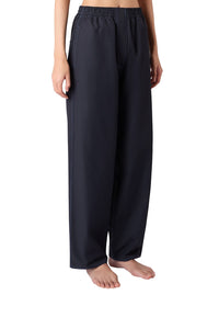 Trousers with elastic waistband - Dark Blue