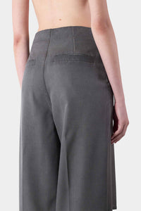 Wool skirt trousers - Grey