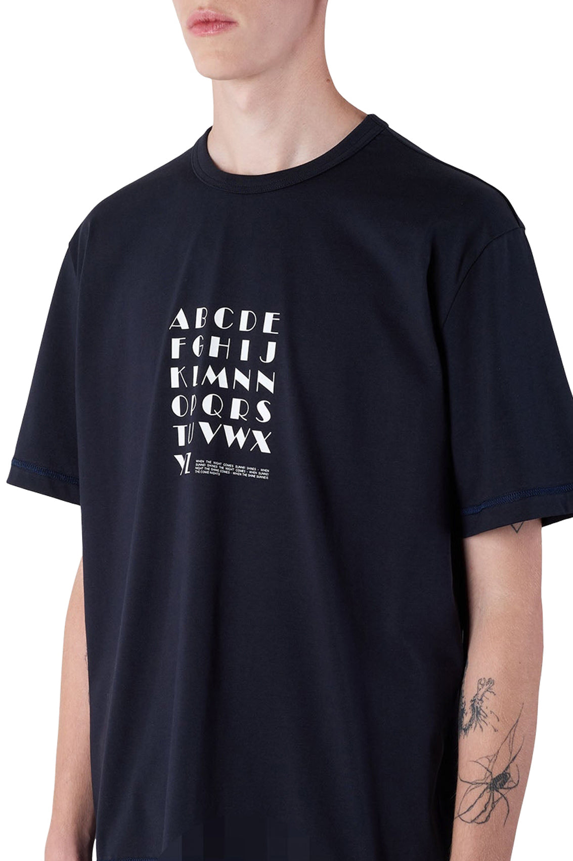 Classic Glow In The Dark T-shirt - Blue Sunnei