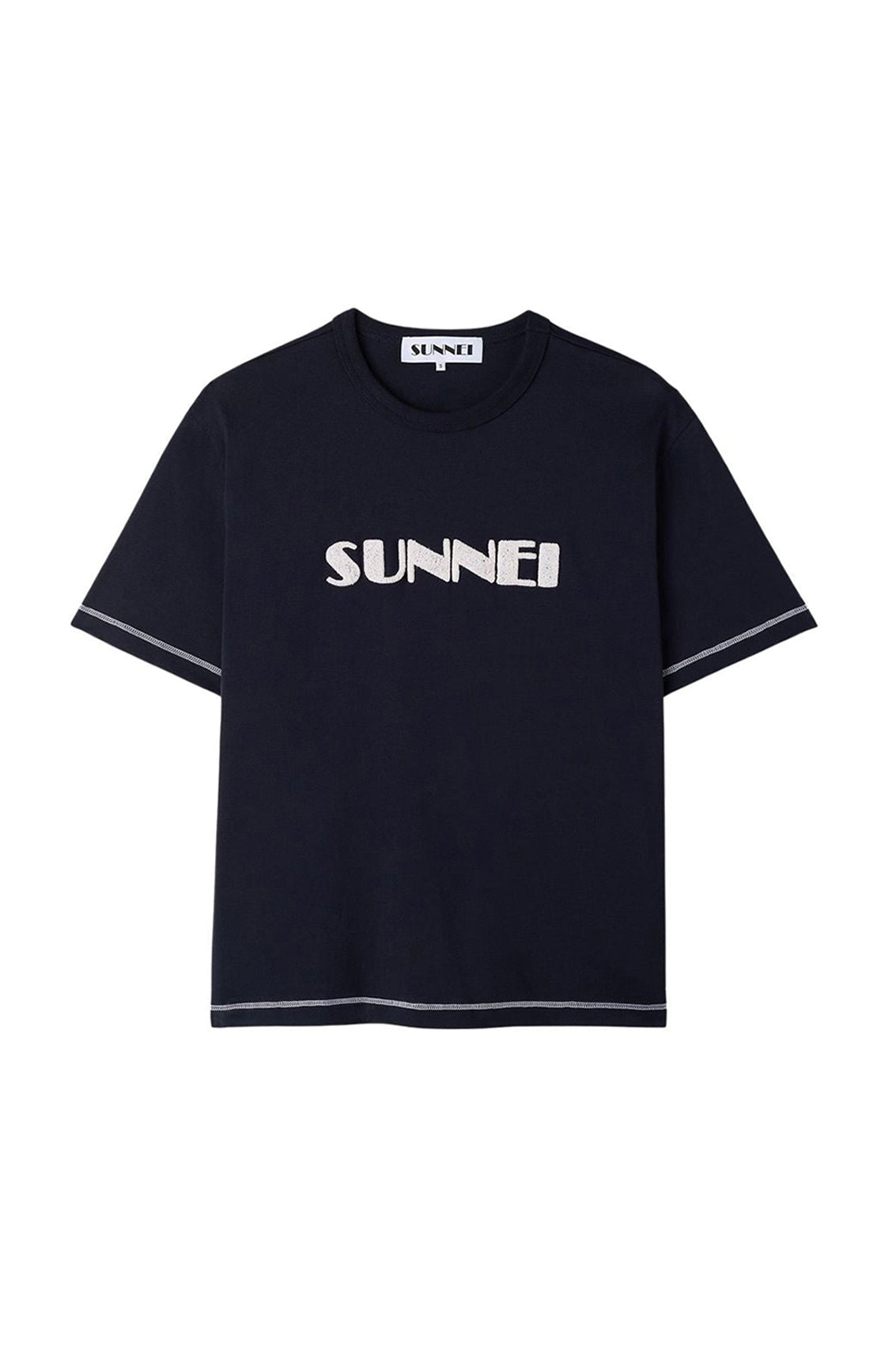 Classic logo T-shirt - Blue Sunnei & Off White
