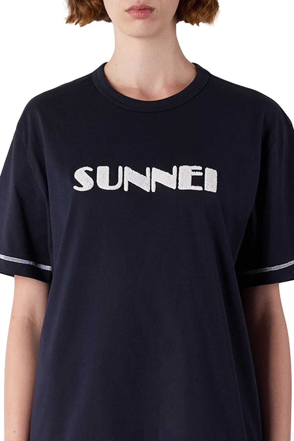 Classic logo T-shirt - Blue Sunnei & Off White