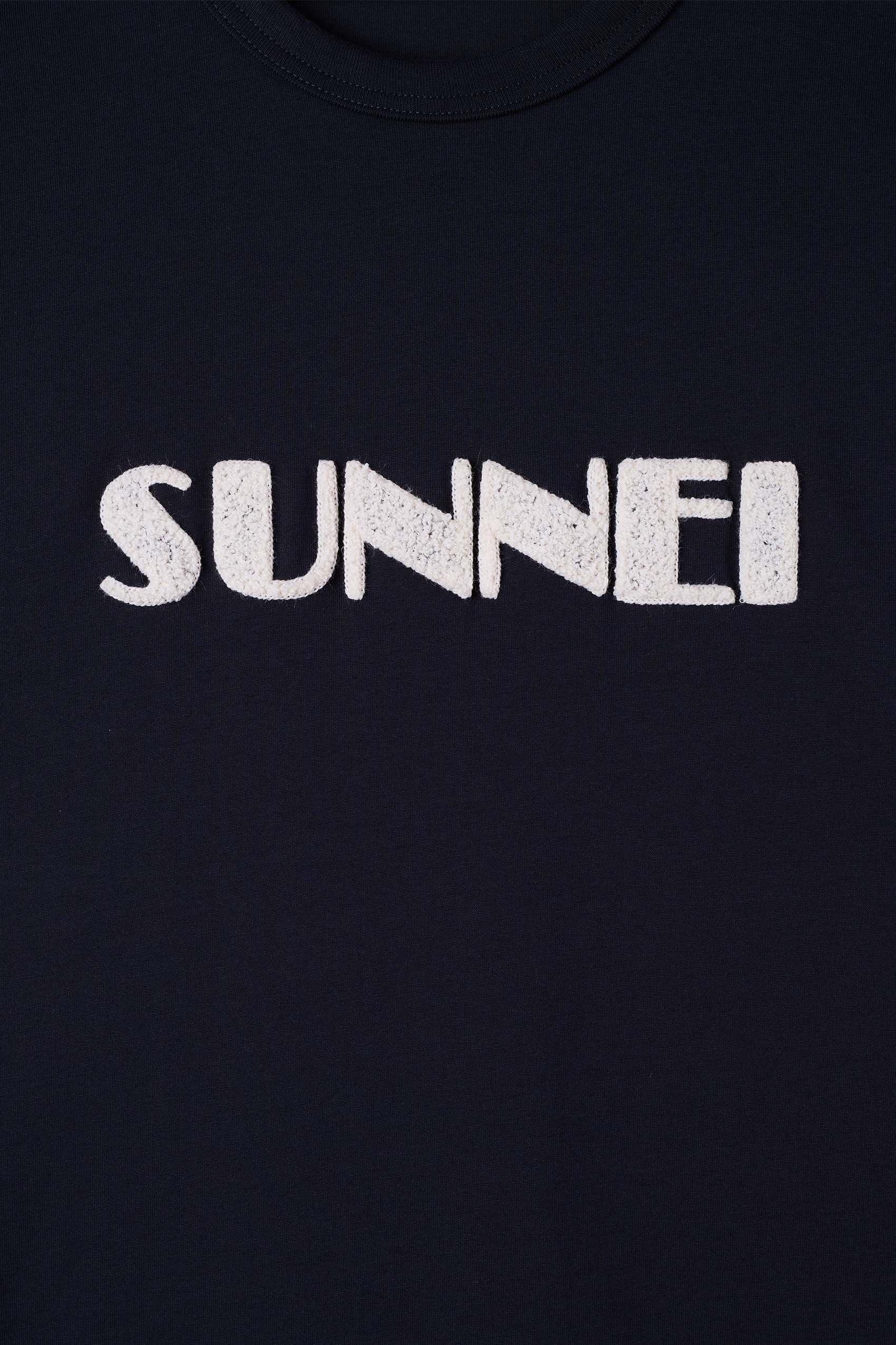 Classic logo T-shirt - Blue Sunnei & Off White