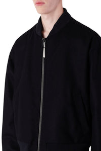 University wool bomber - Black