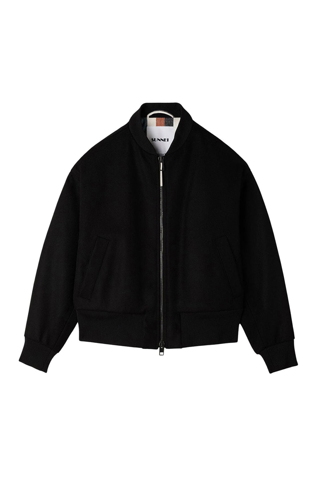 University wool bomber - Black